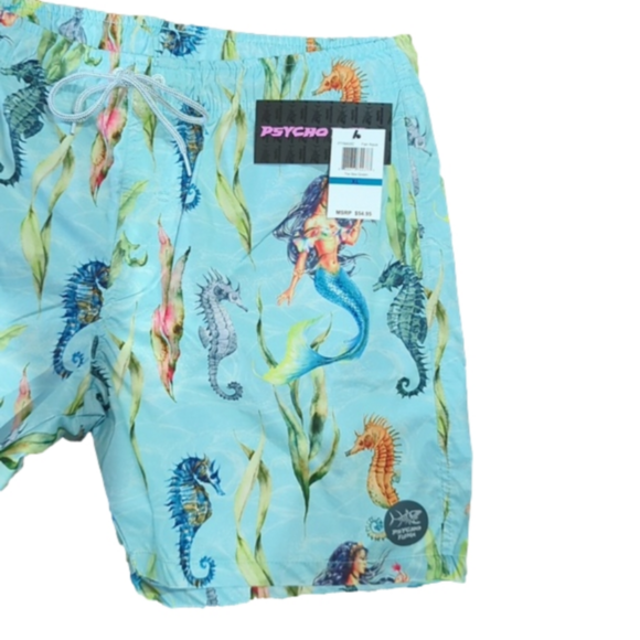 Swimsuit Psycho Tuna  Summer Swim Trunks Board Shorts swimming suit - Picture 5 of 10